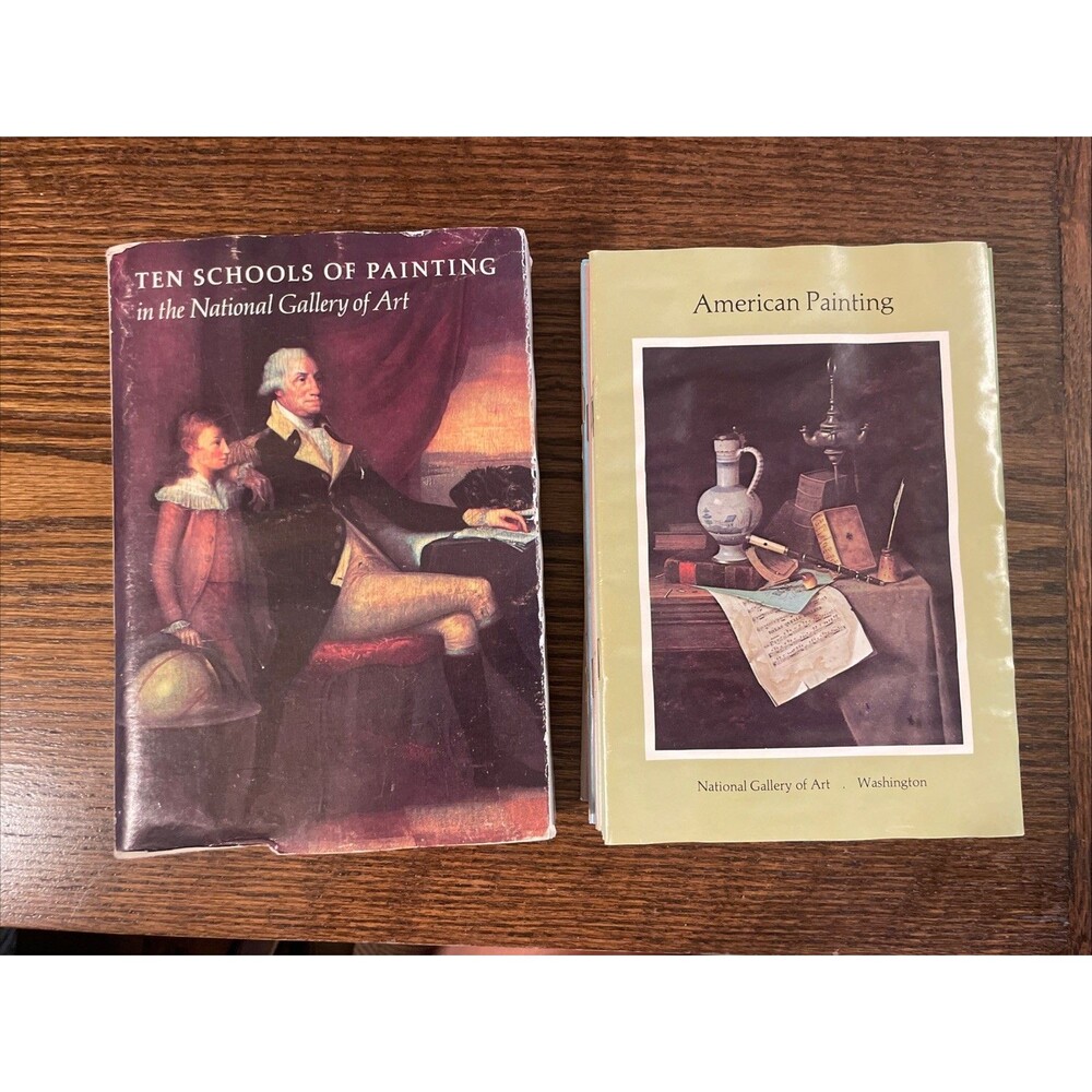 National Gallery of Art, 10 Schools Of Painting Book Collection Slip Cover￼